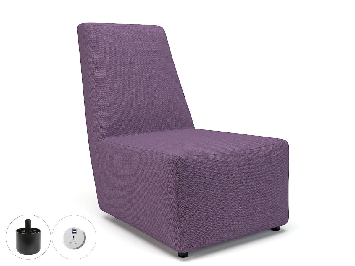 Office furniture pella-65cm-wide-chair-in-camira-era-fabric-with-socket Dynamic   Colour  