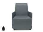 Office furniture pella-69cm-wide-armchair-in-cristina-marrone-ultima-faux-leather Dynamic   Colour Chalk 
