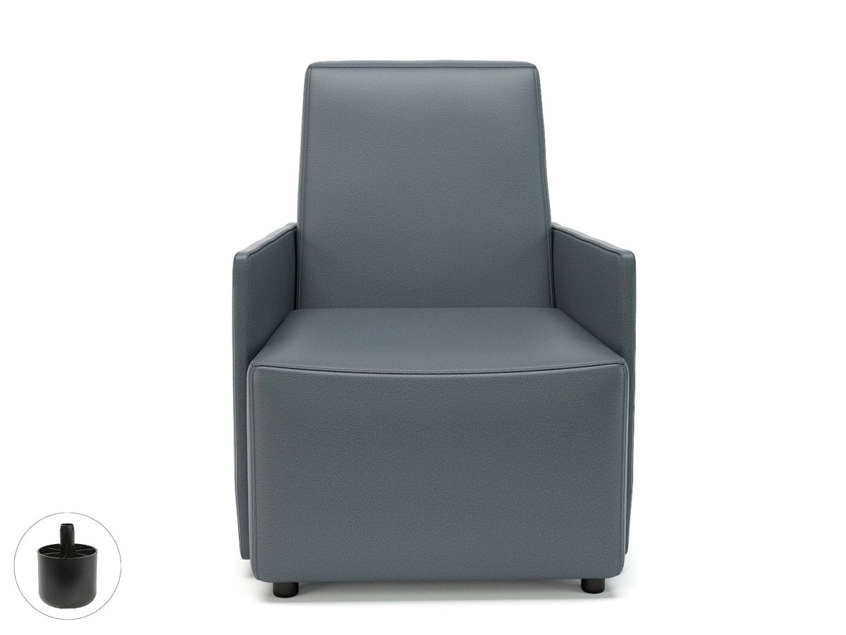 Office furniture pella-69cm-wide-armchair-in-cristina-marrone-ultima-faux-leather Dynamic   Colour Chalk 