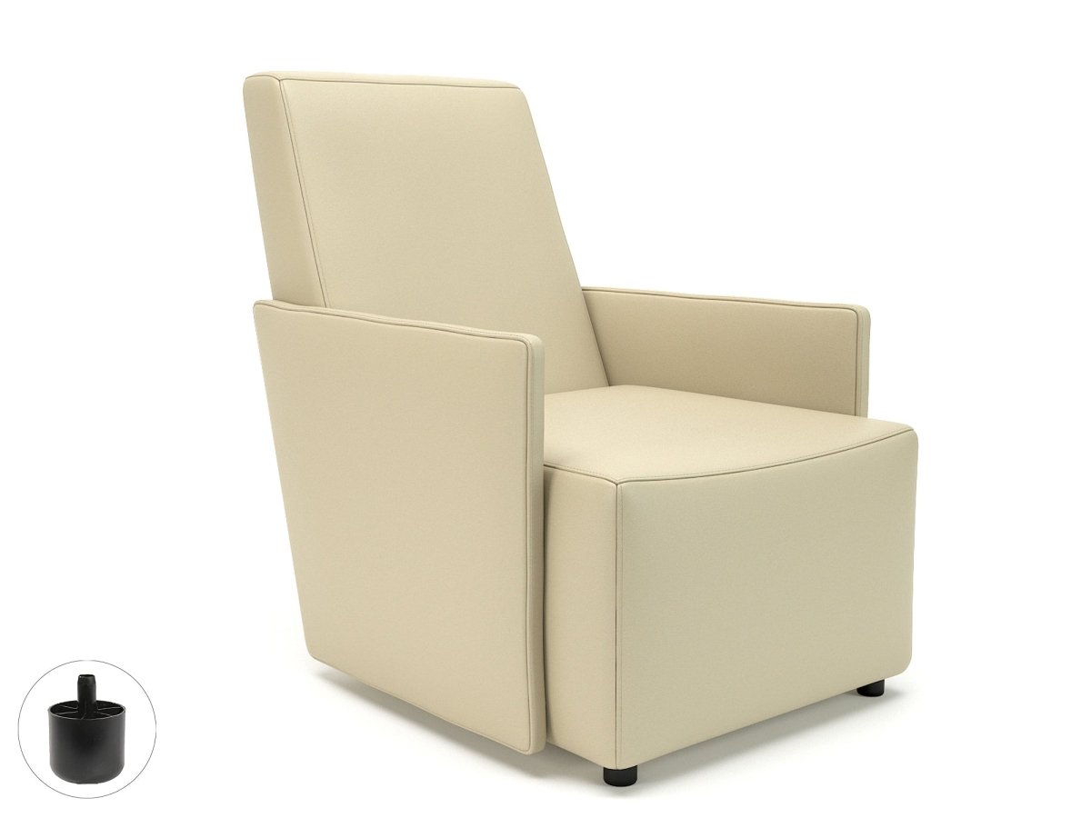 Office furniture pella-69cm-wide-armchair-in-cristina-marrone-ultima-faux-leather Dynamic   Colour Cream 