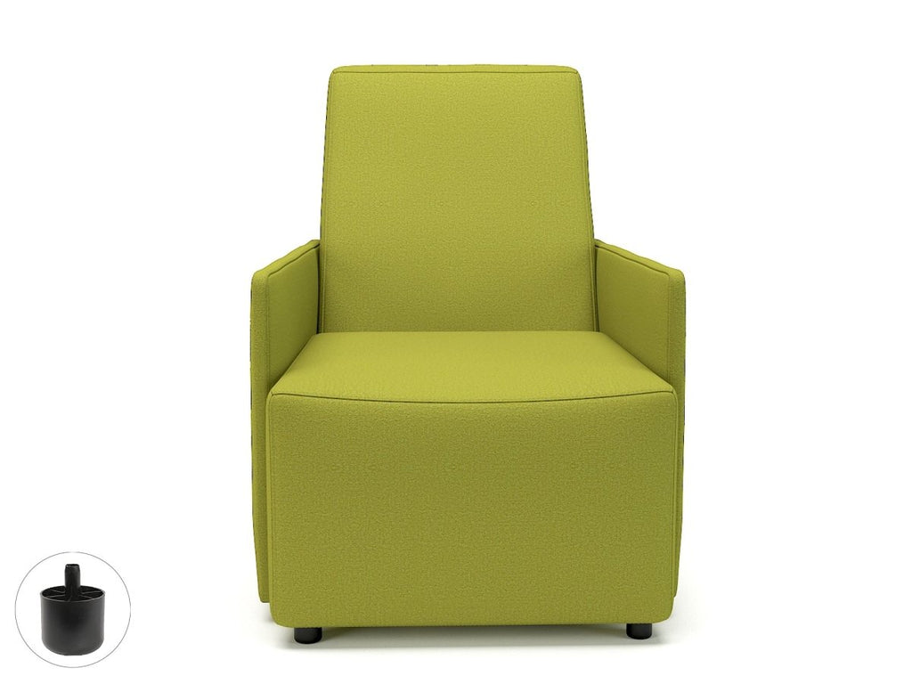 Office furniture pella-69cm-wide-armchair-in-warwick-dolly-fabric Dynamic   Colour Denim 