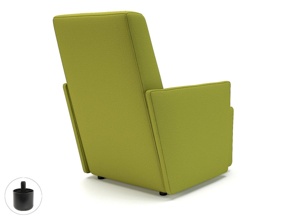 Office furniture pella-69cm-wide-armchair-in-warwick-dolly-fabric Dynamic   Colour Ebony 