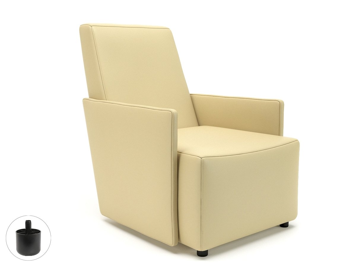 Office furniture pella-69cm-wide-armchair-in-cristina-marrone-ultima-faux-leather Dynamic   Colour  