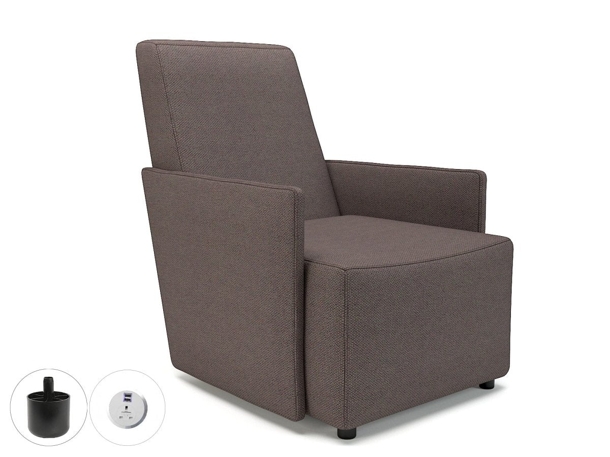 Office furniture pella-69cm-wide-armchair-in-camira-era-fabric-with-socket Dynamic   Colour  