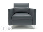 roselle-90cm-wide-armchair-in-cristina-marrone-ultima-faux-leather-with-socket Dynamic  Chrome Colour Chalk 