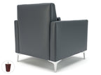 Office furniture roselle-90cm-wide-armchair-in-cristina-marrone-ultima-faux-leather Dynamic  Chrome Colour Chilli 