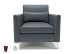 roselle-90cm-wide-armchair-in-cristina-marrone-ultima-faux-leather-with-socket Dynamic  Matt Black Colour Chalk 