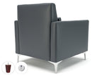 roselle-90cm-wide-armchair-in-cristina-marrone-ultima-faux-leather-with-socket Dynamic  Chrome Colour Chilli 