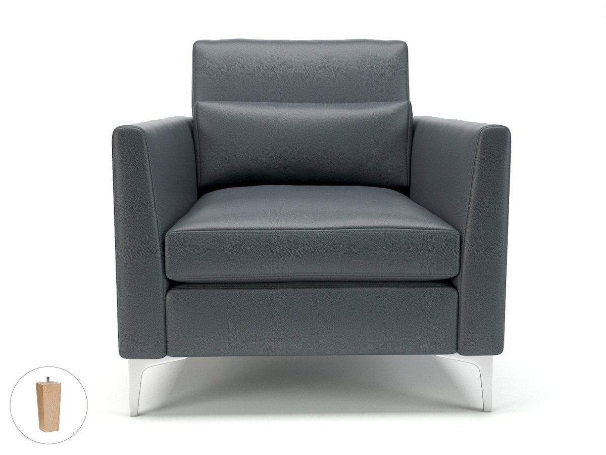 Office furniture roselle-90cm-wide-armchair-in-cristina-marrone-ultima-faux-leather Dynamic  Light Wood Colour Chilli 