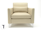 Office furniture roselle-90cm-wide-armchair-in-cristina-marrone-ultima-faux-leather Dynamic  Chrome Colour Mocha 