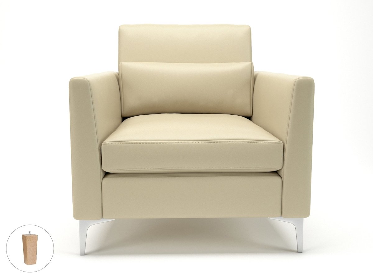 Office furniture roselle-90cm-wide-armchair-in-cristina-marrone-ultima-faux-leather Dynamic  Light Wood Colour Steel 