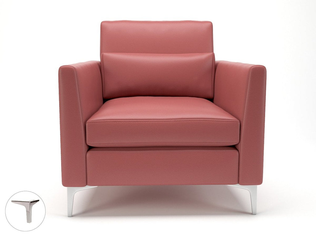 Office furniture roselle-90cm-wide-armchair-in-cristina-marrone-ultima-faux-leather Dynamic  Ebony Wood Colour Taupe 