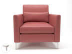 Office furniture roselle-90cm-wide-armchair-in-cristina-marrone-ultima-faux-leather Dynamic  Ebony Wood Colour Taupe 