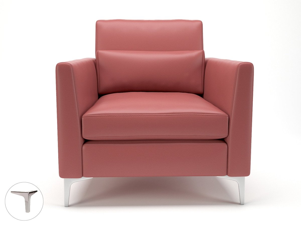 Office furniture roselle-90cm-wide-armchair-in-cristina-marrone-ultima-faux-leather Dynamic  Ebony Wood Colour Taupe 