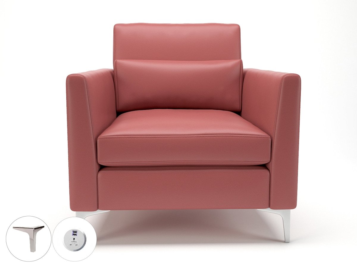 roselle-90cm-wide-armchair-in-cristina-marrone-ultima-faux-leather-with-socket Dynamic  Ebony Wood Colour Taupe 