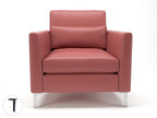 Office furniture roselle-90cm-wide-armchair-in-cristina-marrone-ultima-faux-leather Dynamic   Colour  