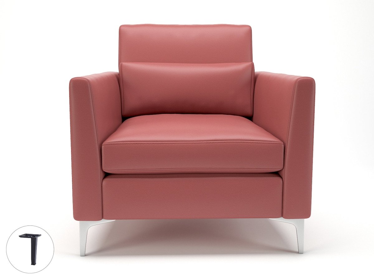 Office furniture roselle-90cm-wide-armchair-in-cristina-marrone-ultima-faux-leather Dynamic   Colour  