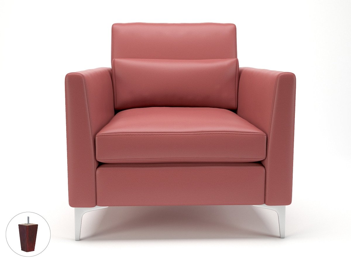 Office furniture roselle-90cm-wide-armchair-in-cristina-marrone-ultima-faux-leather Dynamic   Colour  