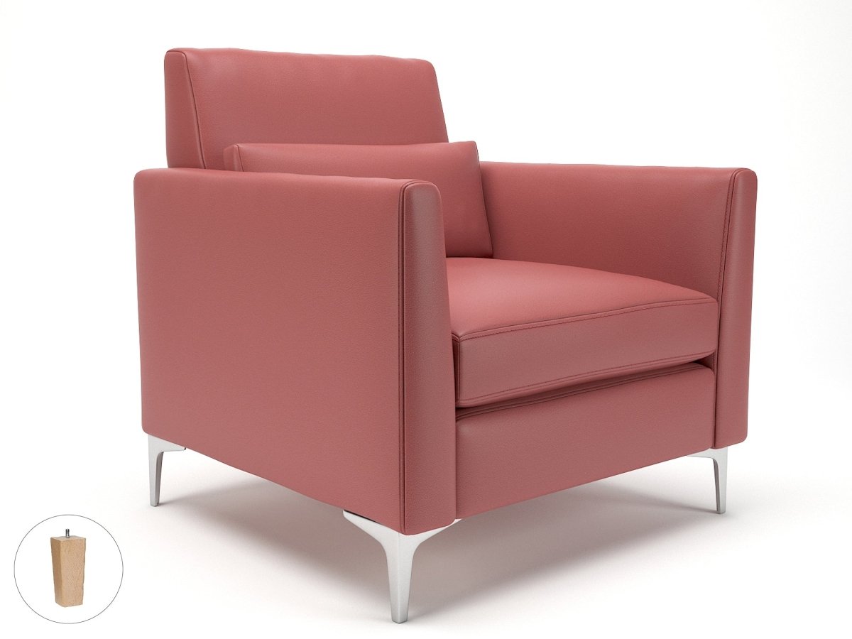 Office furniture roselle-90cm-wide-armchair-in-cristina-marrone-ultima-faux-leather Dynamic   Colour  