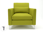 Office Soft seating Roselle 90cm Wide Armchair in Warwick Dolly FabricOffice Armchair Wide Dynamic