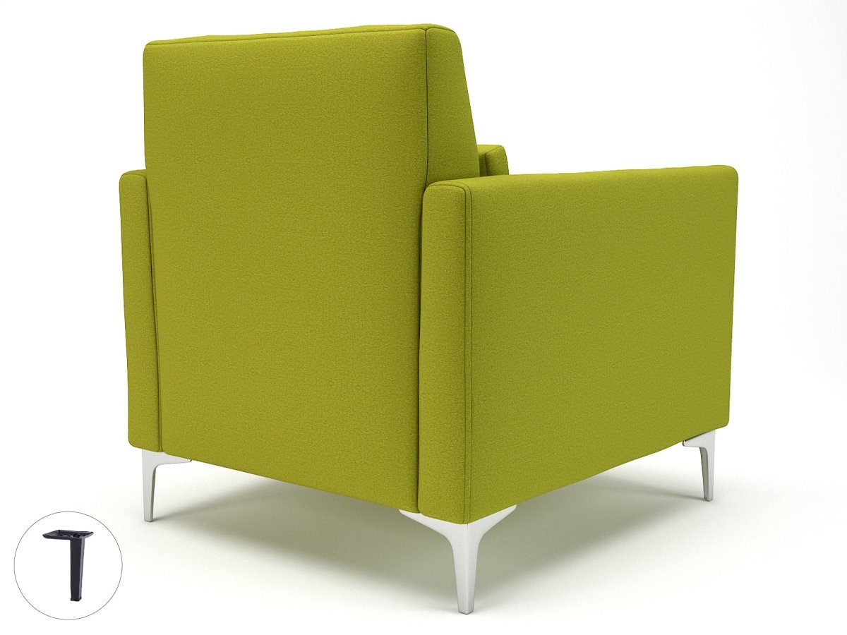 Office furniture roselle-90cm-wide-armchair-in-warwick-dolly-fabric Dynamic  Ebony Wood Colour Denim 