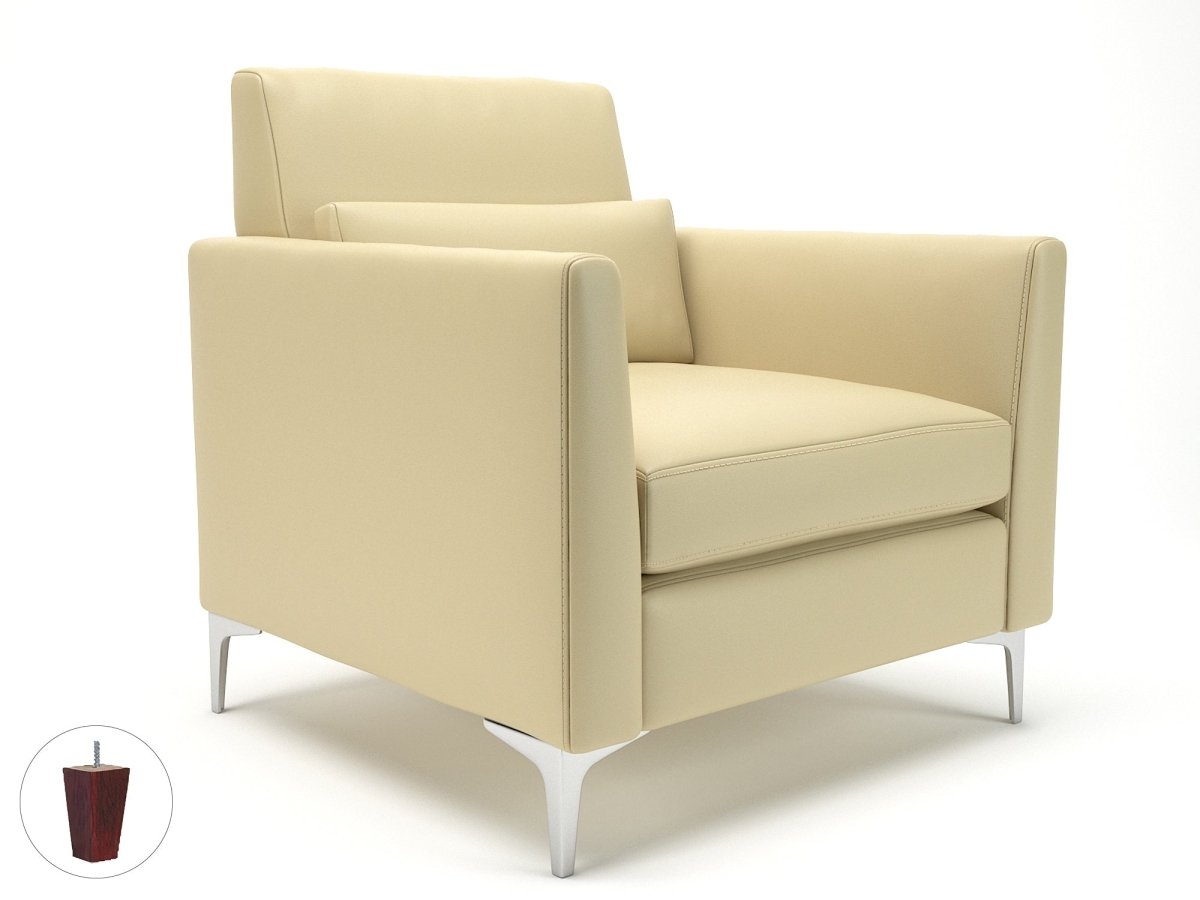 Office furniture roselle-90cm-wide-armchair-in-cristina-marrone-ultima-faux-leather Dynamic   Colour  