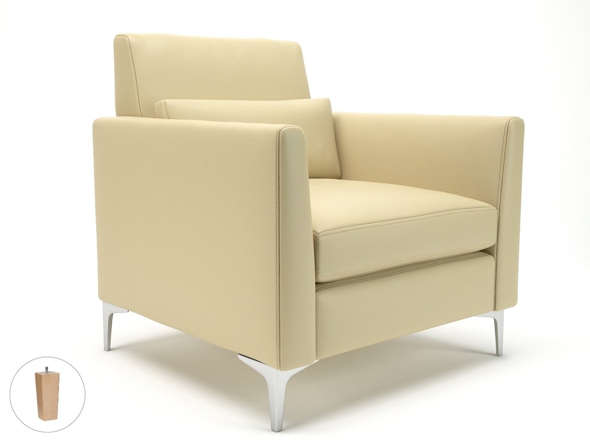 Office furniture roselle-90cm-wide-armchair-in-cristina-marrone-ultima-faux-leather Dynamic   Colour  