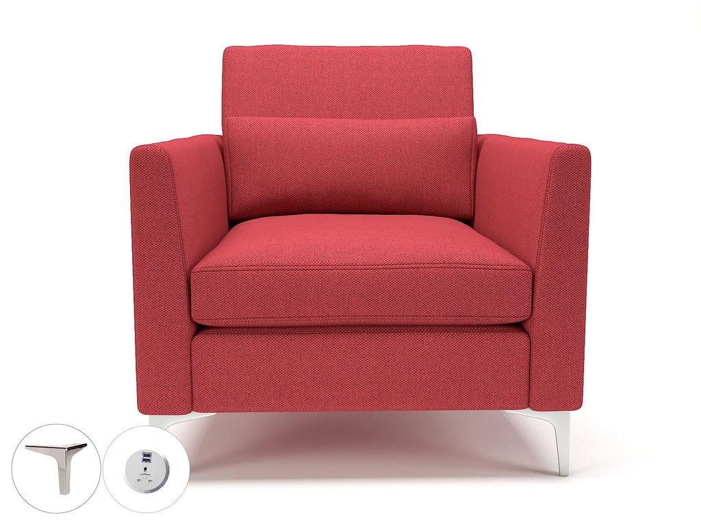 Office furniture roselle-90cm-wide-armchair-in-camira-era-fabric-with-socket Dynamic  Ebony Wood Colour Cycle 