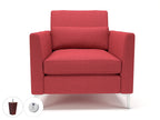 Office furniture roselle-90cm-wide-armchair-in-camira-era-fabric-with-socket Dynamic  Matt Black Colour Everlasting 