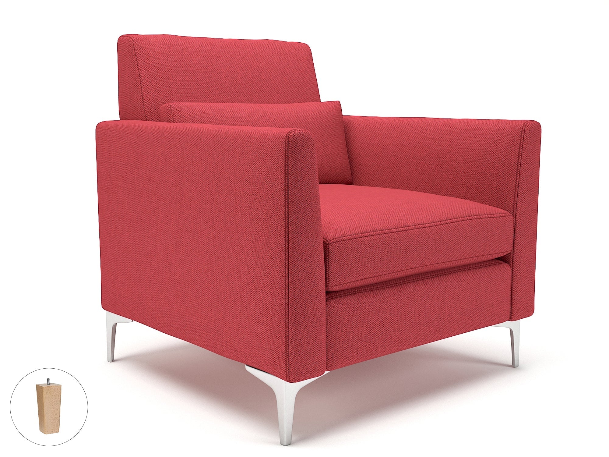 Office furniture roselle-90cm-wide-armchair-in-camira-era-fabric Dynamic  Ebony Wood Colour Forward 
