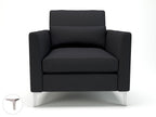 Office Soft seating Roselle 90cm Wide Armchair in Warwick Dolly FabricOffice Armchair Wide Dynamic