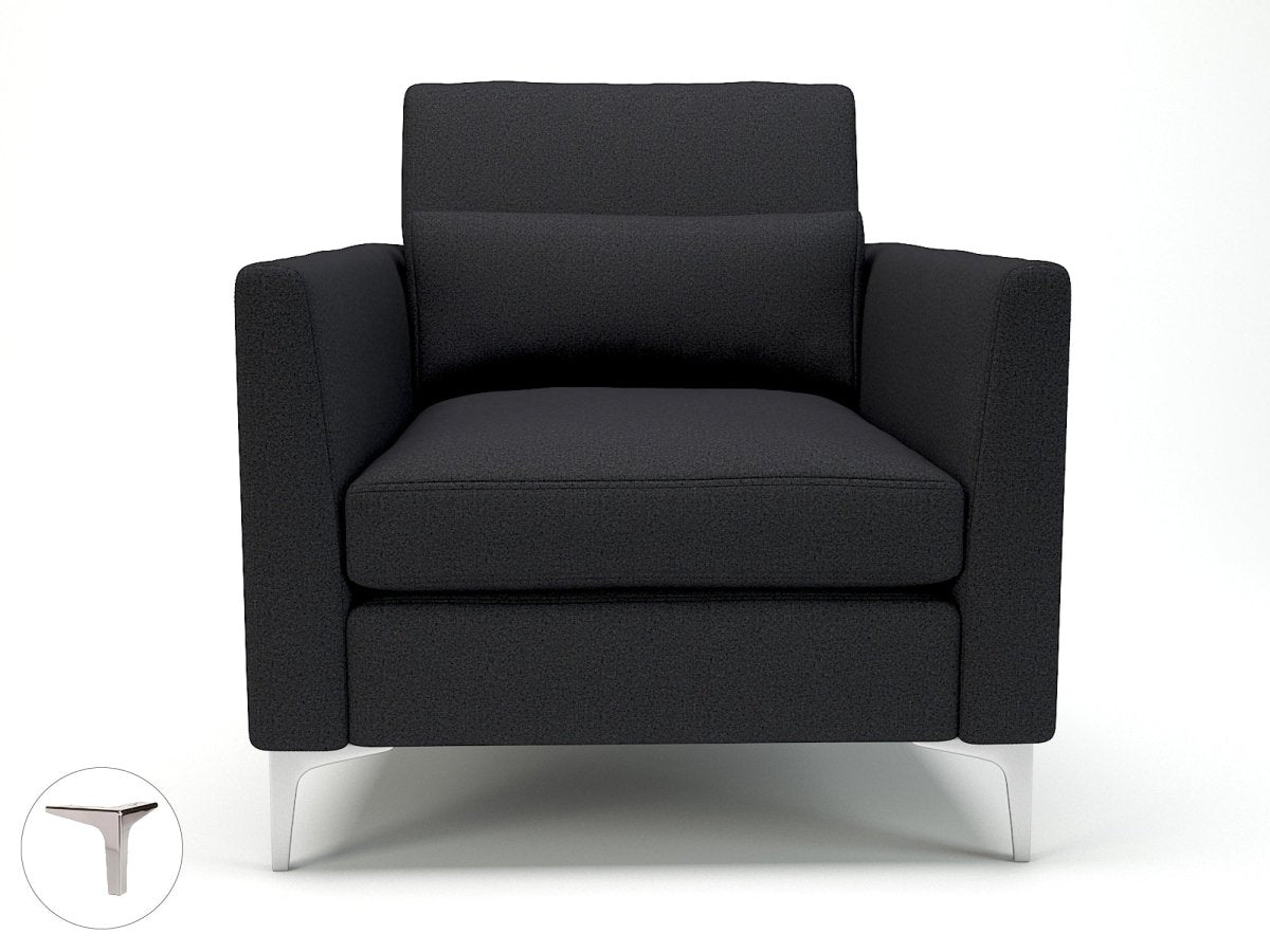 Office Soft seating Roselle 90cm Wide Armchair in Warwick Dolly FabricOffice Armchair Wide Dynamic