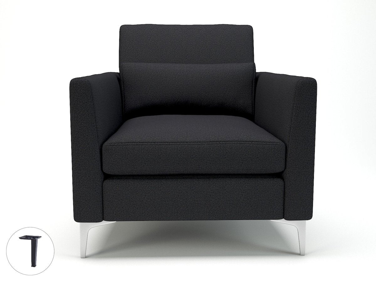 Office Soft seating Roselle 90cm Wide Armchair in Warwick Dolly FabricOffice Armchair Wide Dynamic