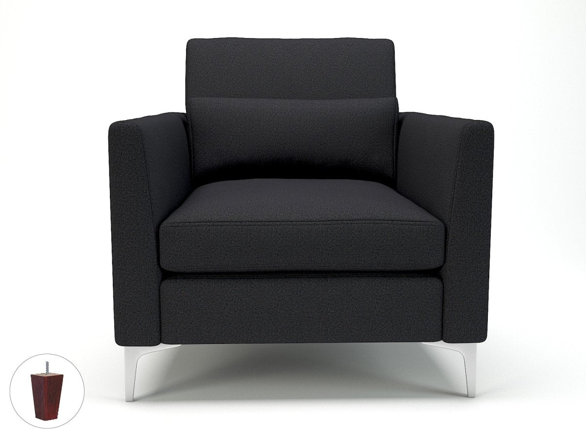 Office Soft seating Roselle 90cm Wide Armchair in Warwick Dolly FabricOffice Armchair Wide Dynamic