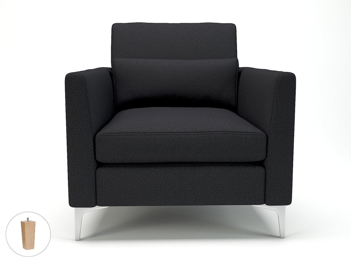 Office Soft seating Roselle 90cm Wide Armchair in Warwick Dolly FabricOffice Armchair Wide Dynamic