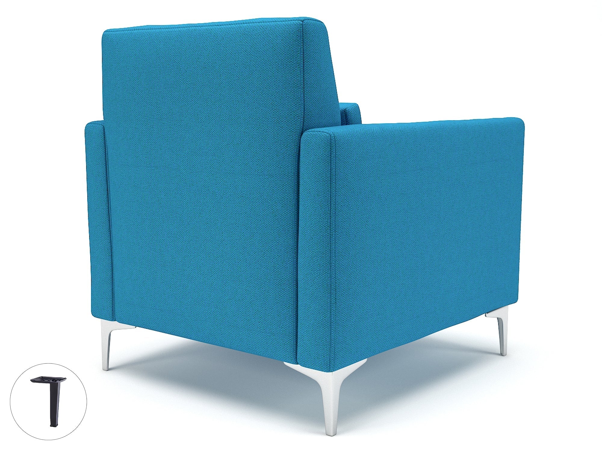 Office furniture roselle-90cm-wide-armchair-in-camira-era-fabric Dynamic  Ebony Wood Colour Perennial 