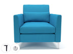 Office furniture roselle-90cm-wide-armchair-in-camira-era-fabric-with-socket Dynamic  Chrome Colour Perennial 