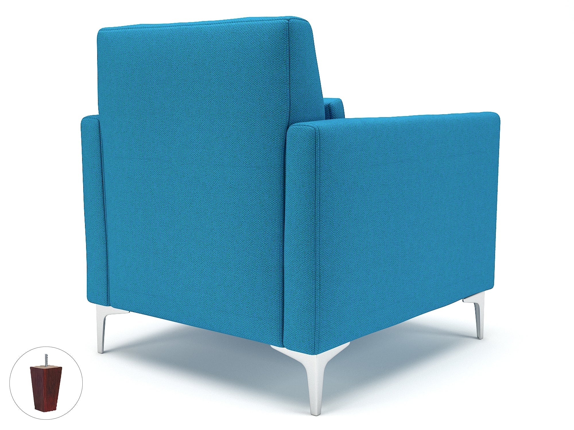 Office furniture roselle-90cm-wide-armchair-in-camira-era-fabric Dynamic  Chrome Colour Period 