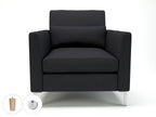 Office furniture roselle-90cm-wide-armchair-in-warwick-dolly-fabric-with-socket Dynamic  Light Wood Colour Marmalade 