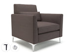 Office furniture roselle-90cm-wide-armchair-in-camira-era-fabric-with-socket Dynamic   Colour  