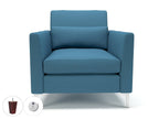 Office furniture roselle-90cm-wide-armchair-in-warwick-dolly-fabric-with-socket Dynamic   Colour  