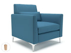 Office Soft seating Roselle 90cm Wide Armchair in Warwick Dolly FabricOffice Armchair Wide Dynamic