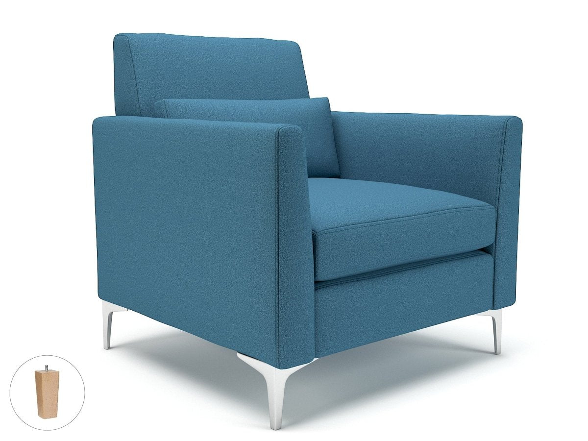 Office Soft seating Roselle 90cm Wide Armchair in Warwick Dolly FabricOffice Armchair Wide Dynamic