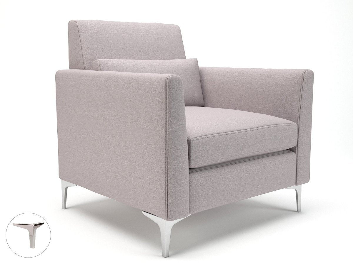 Office Soft seating Roselle 90cm Wide Armchair in Warwick Dolly FabricOffice Armchair Wide Dynamic