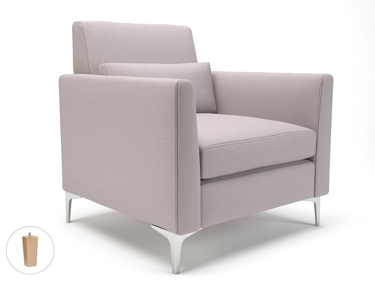 Office Soft seating Roselle 90cm Wide Armchair in Warwick Dolly FabricOffice Armchair Wide Dynamic