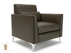 Office furniture roselle-90cm-wide-armchair-in-cristina-marrone-ultima-faux-leather Dynamic   Colour  