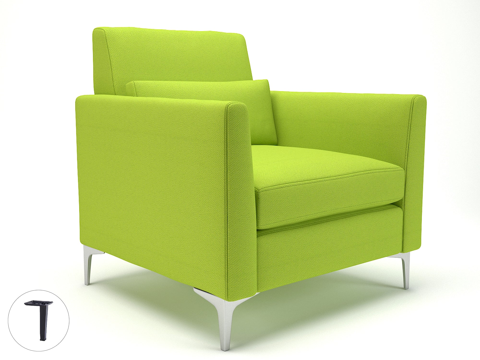 Office furniture roselle-90cm-wide-armchair-in-camira-era-fabric Dynamic   Colour  