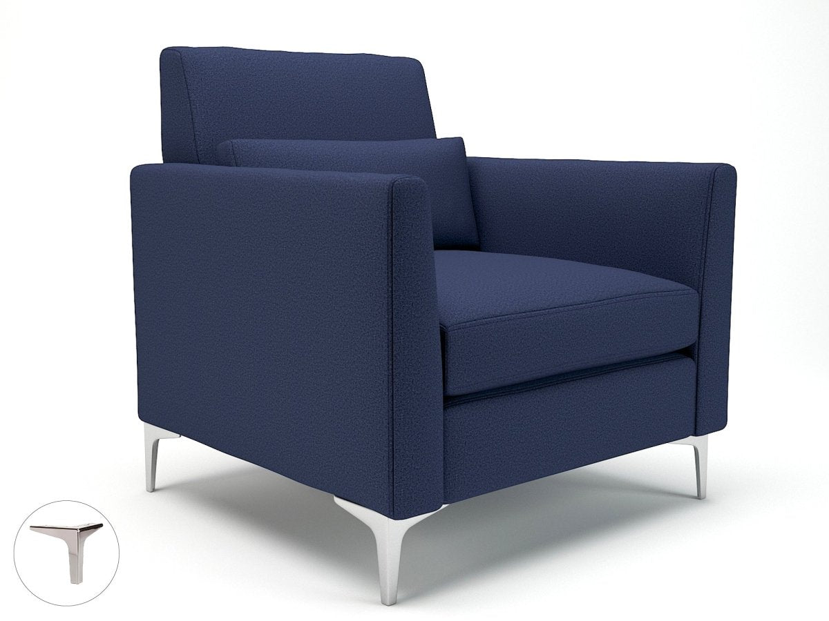 Office furniture roselle-90cm-wide-armchair-in-warwick-dolly-fabric-with-socket Dynamic   Colour  