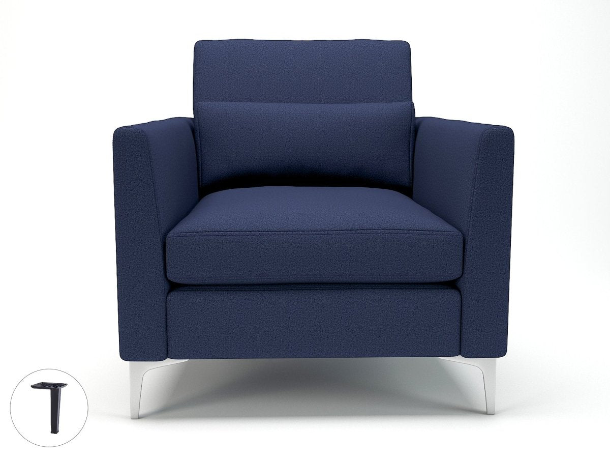 Office furniture roselle-90cm-wide-armchair-in-warwick-dolly-fabric-with-socket Dynamic   Colour  