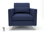 Office Soft seating Roselle 90cm Wide Armchair in Warwick Dolly FabricOffice Armchair Wide Dynamic